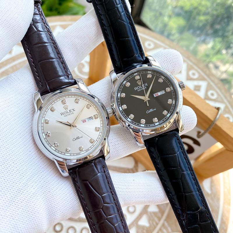 ROLEX 316L Stainless Steel Mineral Crystal Stainless Steel Case Automatic Movement Mechanical Movement Dual Date 42mm Mechanical Watches