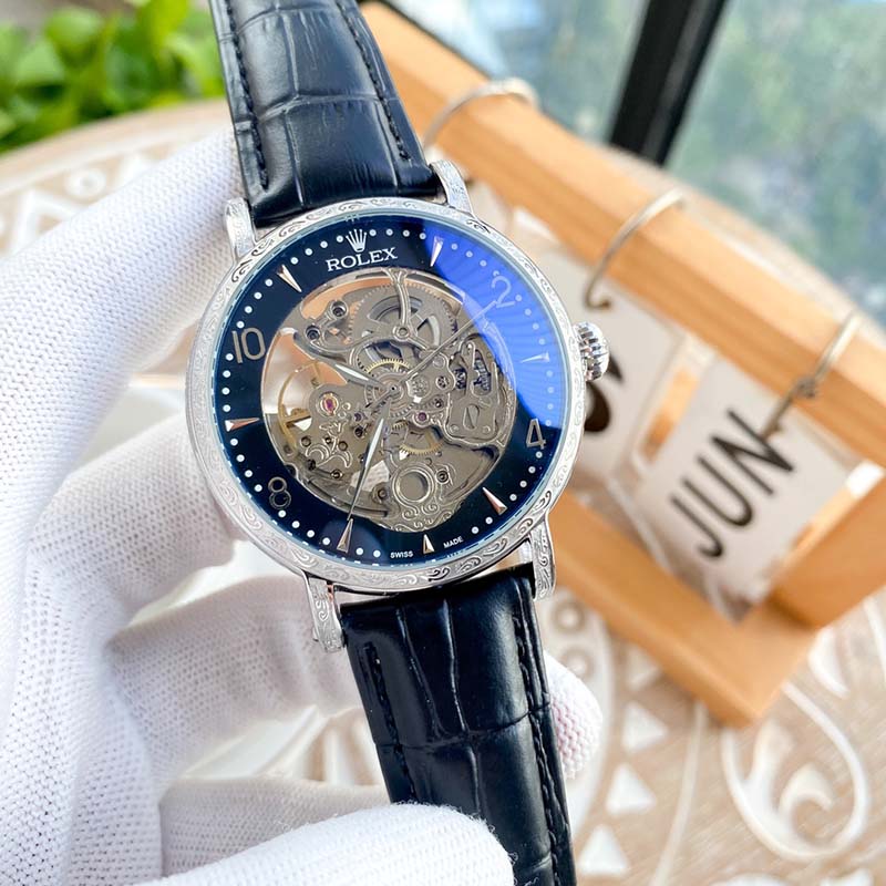ROLEX 316L Stainless Steel Mineral Crystal Stainless Steel Case Automatic Movement Mechanical Movement 42mm Mechanical Watches