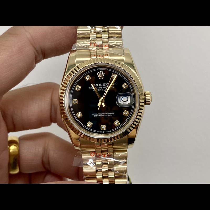 ROLEX Datejust 316L Stainless Steel Sapphire Crystal Stainless Steel Case Automatic Movement Mechanical Movement 36mm Mechanical Watches