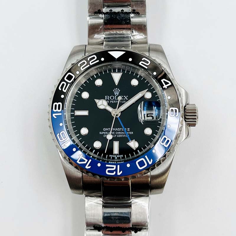 ROLEX GMT-Master II 316l Stainless Steel 316L Stainless Steel Stainless Steel Case Automatic Movement Mechanical Movement 40.4mm Mechanical Watches