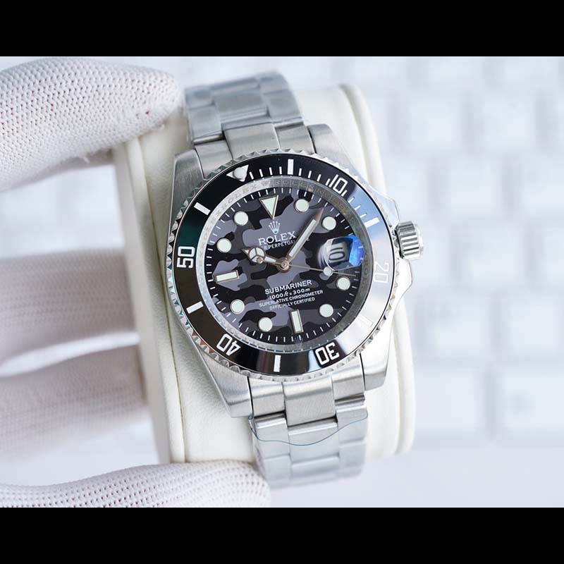 ROLEX Submariner 316L Stainless Steel Mineral Crystal Stainless Steel Case Automatic Movement Mechanical Movement Water Ghost Mechanical Watches