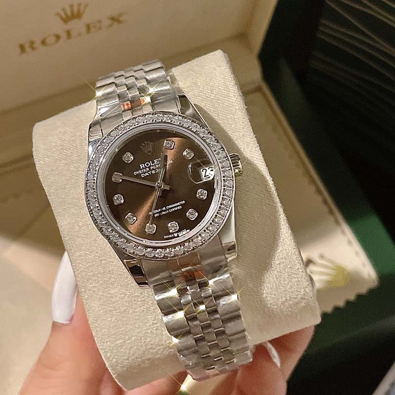 ROLEX Datejust 316L Stainless Steel Sapphire Crystal Stainless Steel Bracelet 31mm 12mm Mechanical Watches
