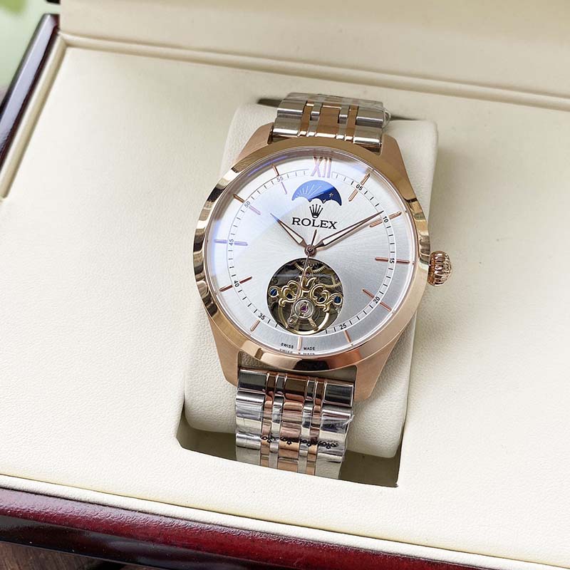 ROLEX 316L Stainless Steel Stainless Steel Case Stainless Steel Bracelet Automatic Movement Mechanical Movement 42mm 12mm Mechanical Watches