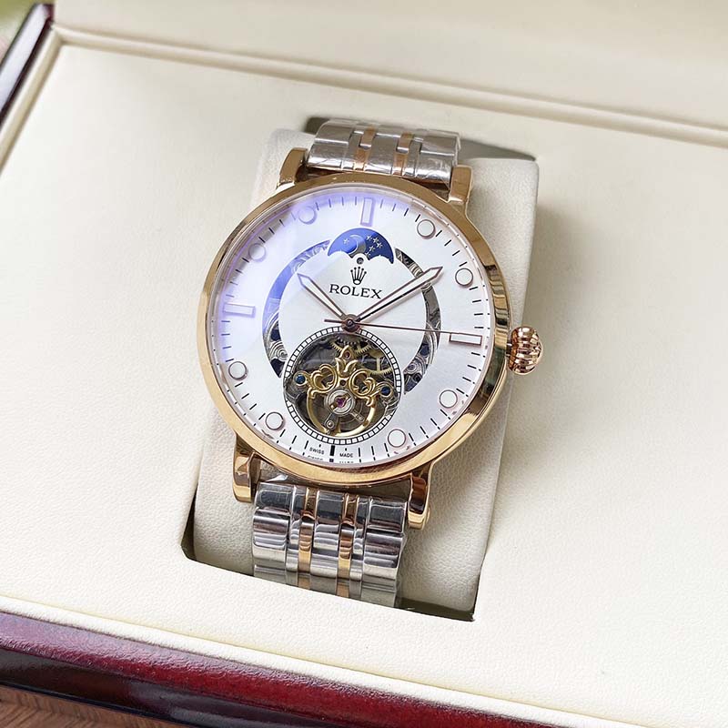 ROLEX 316L Stainless Steel Stainless Steel Case Stainless Steel Bracelet Automatic Movement Mechanical Movement 42mm 12mm Mechanical Watches