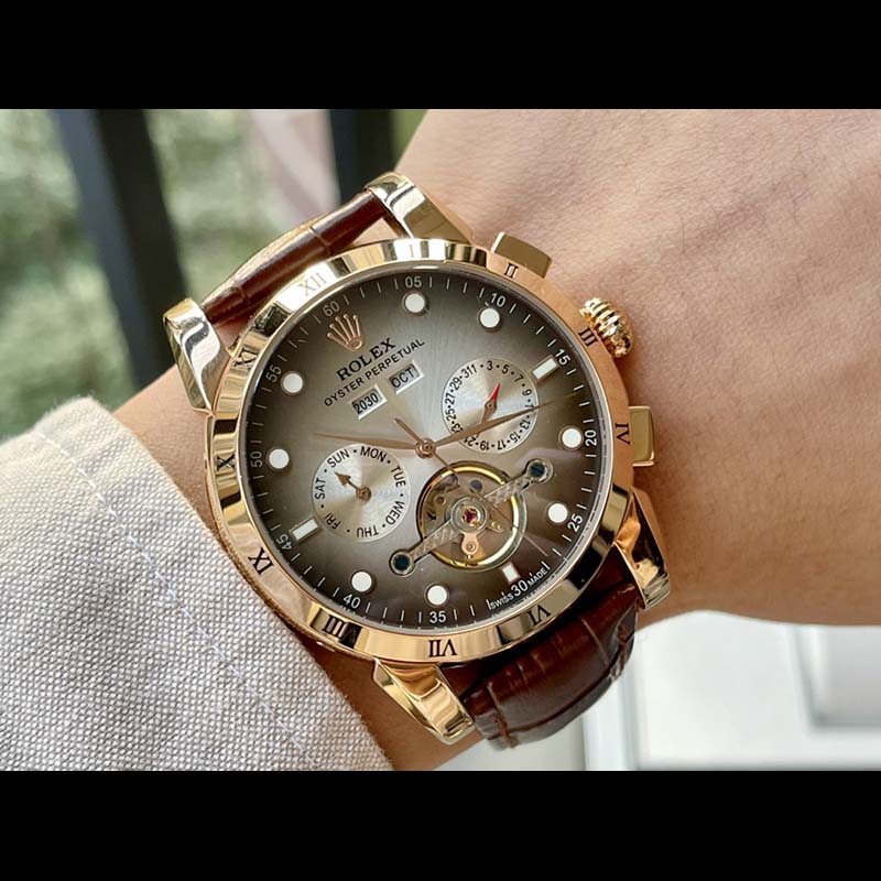 ROLEX 316L Stainless Steel Mineral Crystal Stainless Steel Case Automatic Movement Mechanical Movement 42mm Mechanical Watches