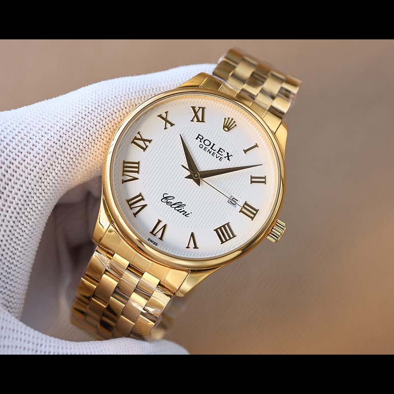 ROLEX Citizen 8215 316L Stainless Steel Genuine Cowhide Stainless Steel Bracelet Mechanical Movement 41mm 12mm Mechanical Watches