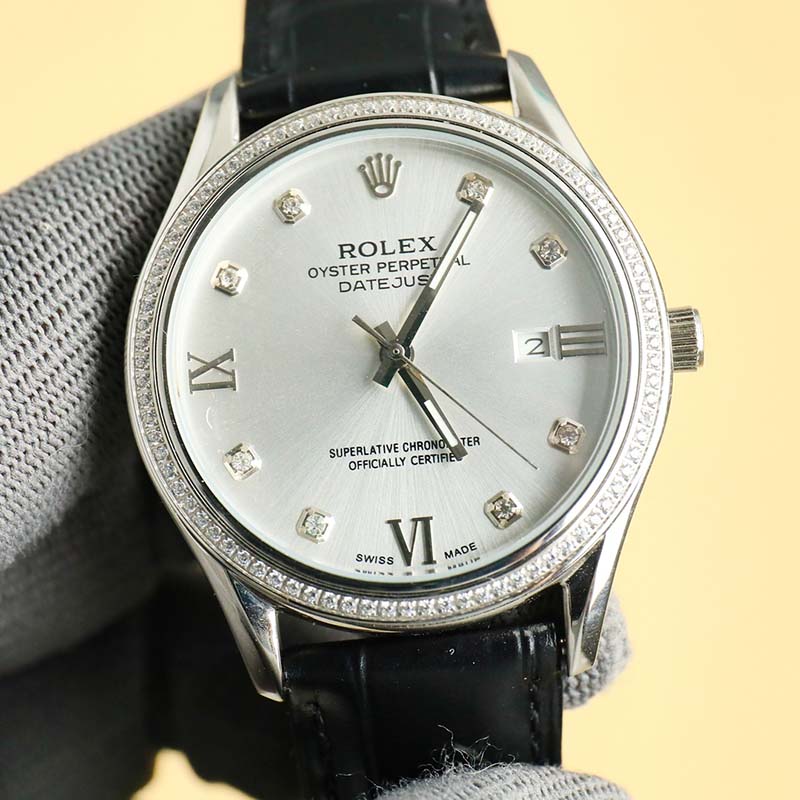 ROLEX Datejust 8215 Movement 316L Stainless Steel Sapphire Crystal Waterproof 4110.8mm Mechanical Watches