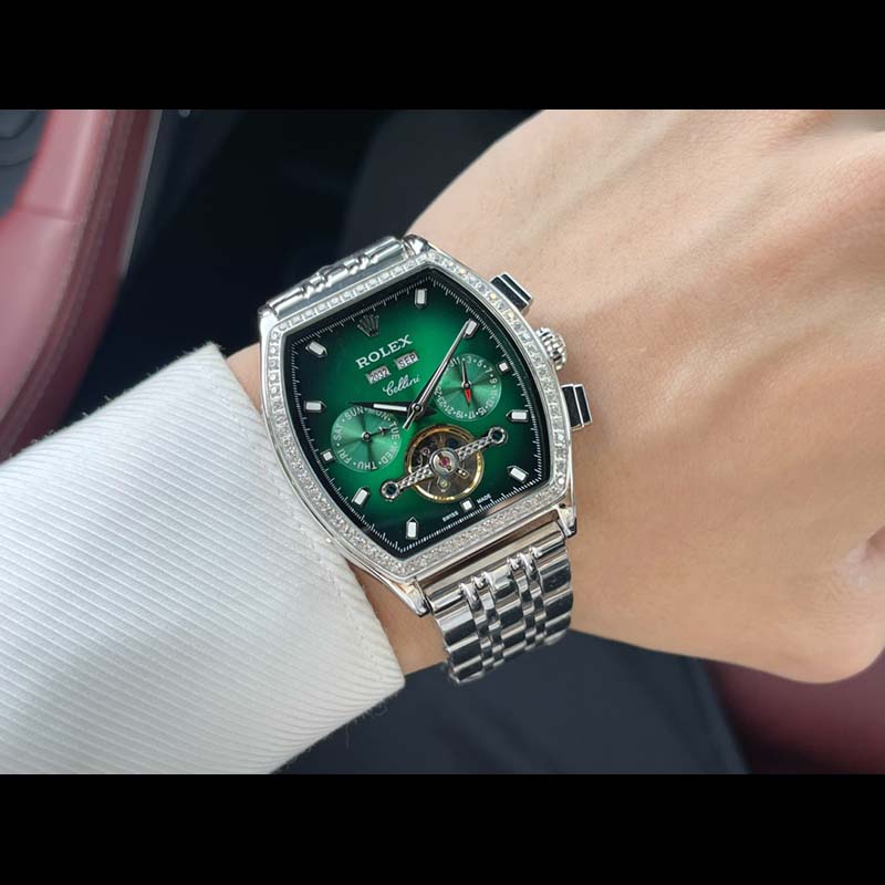ROLEX 316L Stainless Steel Mineral Crystal Stainless Steel Case Automatic Movement Mechanical Movement 42mm Mechanical Watches