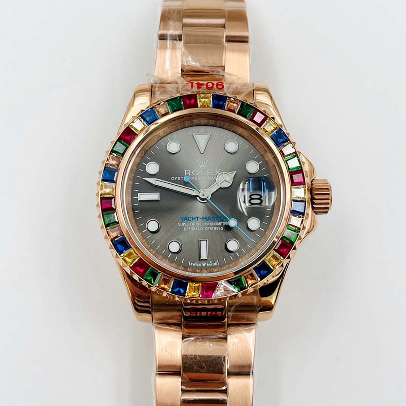 ROLEX Yacht-Master 316l Stainless Steel Sapphire Stainless Steel Case Automatic Movement Mechanical Movement Chronograph 40.5mm Mechanical Watches