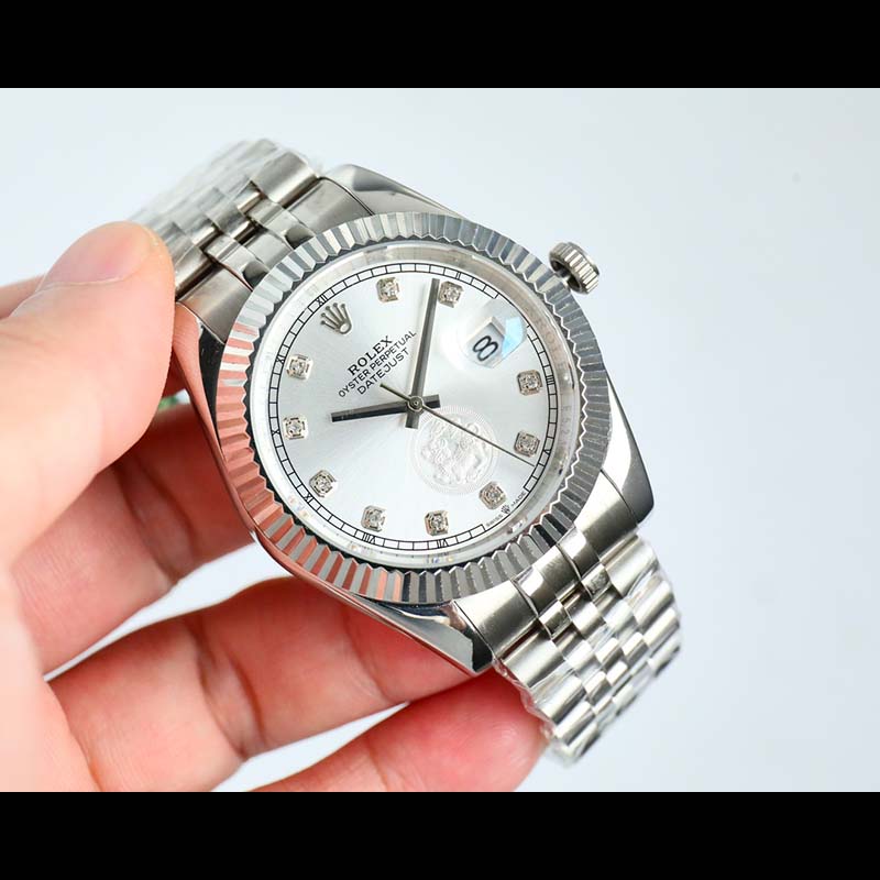 ROLEX Datejust 8215 Movement 316L Stainless Steel Sapphire Crystal Stainless Steel Case Waterproof 41mm Mechanical Watches