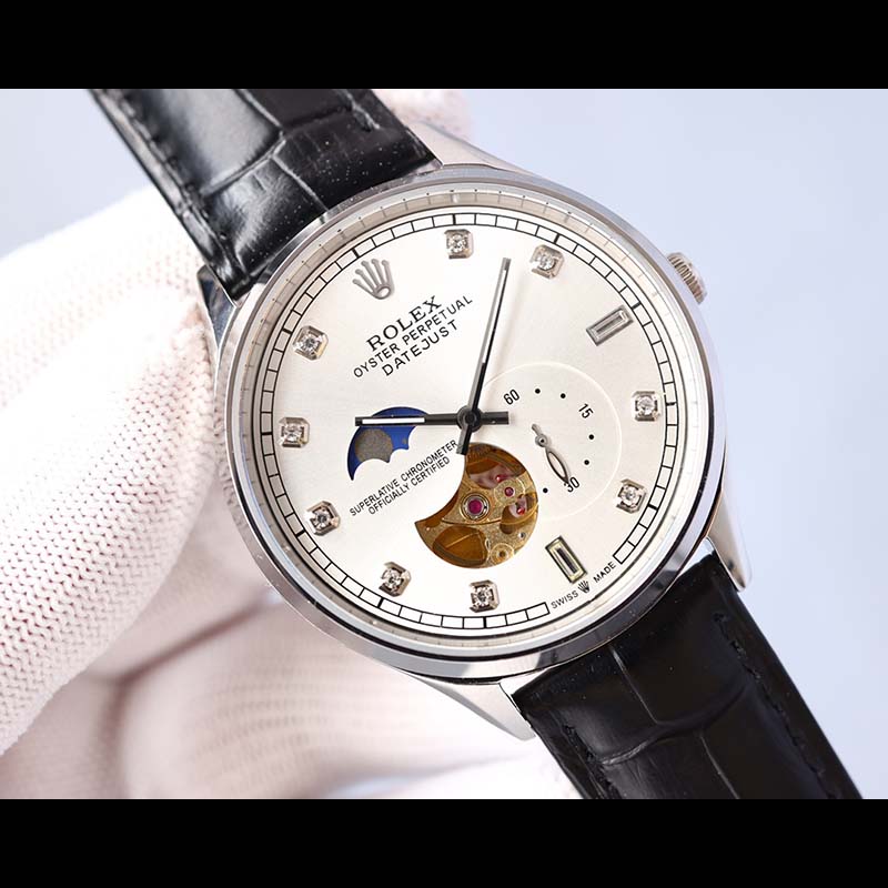 ROLEX 316L Stainless Steel Sapphire Crystal Stainless Steel Case 42mm Mechanical Watches