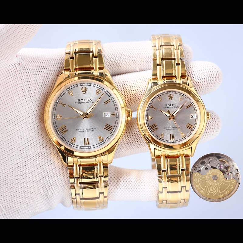 ROLEX 316 Sapphire Crystal Stainless Steel Bracelet Water Resistant Super-Luminova Automatic Movement Mechanical Movement 41mm 34mm Mechanical Watches