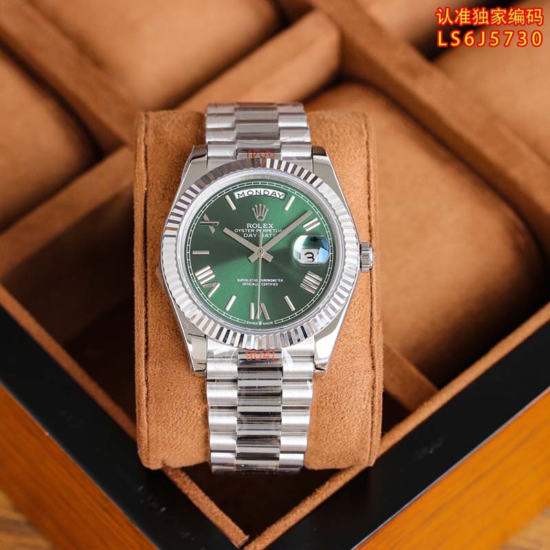 ROLEX Day-Date 2836 Movement Sapphire Crystal 40mm Mechanical Watches