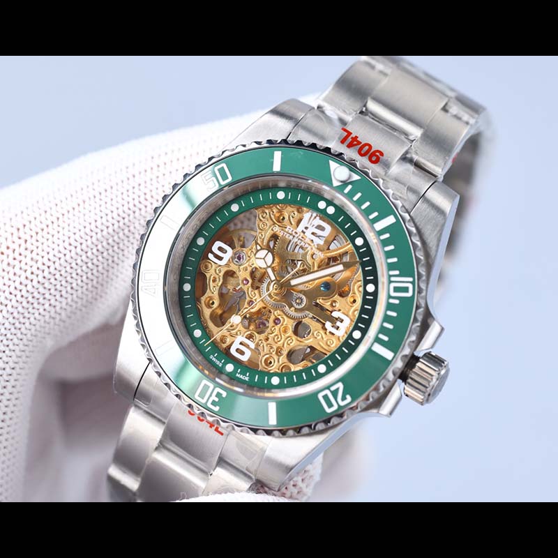 ROLEX Submariner 316L Stainless Steel Mineral Crystal Stainless Steel Case Automatic Movement Mechanical Movement Water Ghost Mechanical Watches