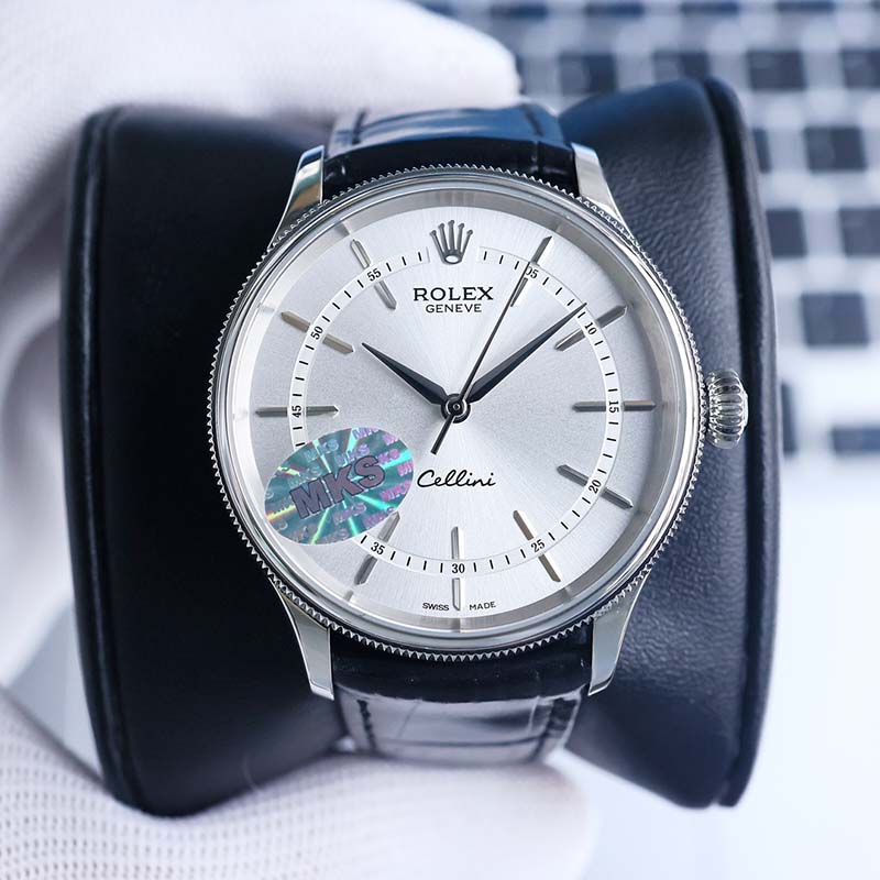 ROLEX Cellini 316L Stainless Steel Sapphire Stainless Steel Case 39mm 10mm Mechanical Watches