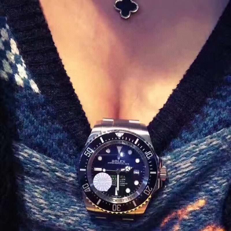 ROLEX Sea-Dweller Deepsea 2836 Movement Ceramic Stainless Steel Luminous 44mm Mechanical Watches