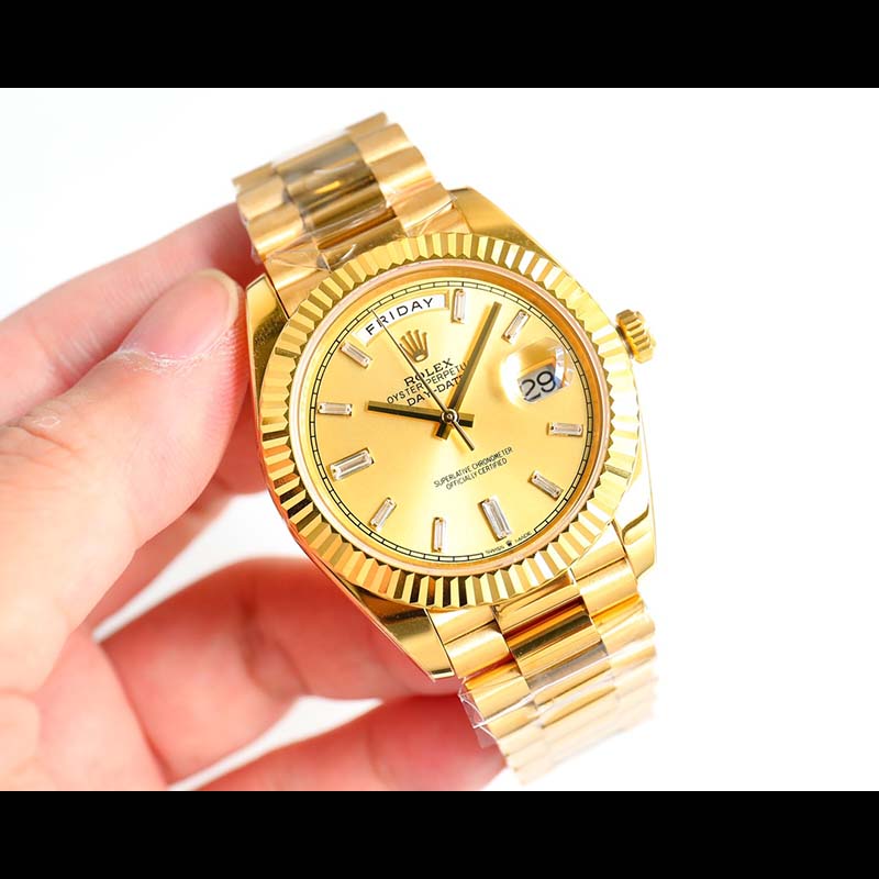 ROLEX Day-Date 2836 Movement Sapphire Crystal Water Resistant 40mm Mechanical Watches