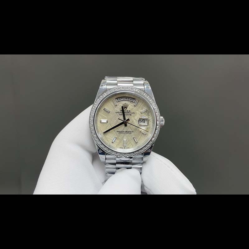 ROLEX Day-Date 2834 Movement Dual Calendar 40mm Mechanical Watches