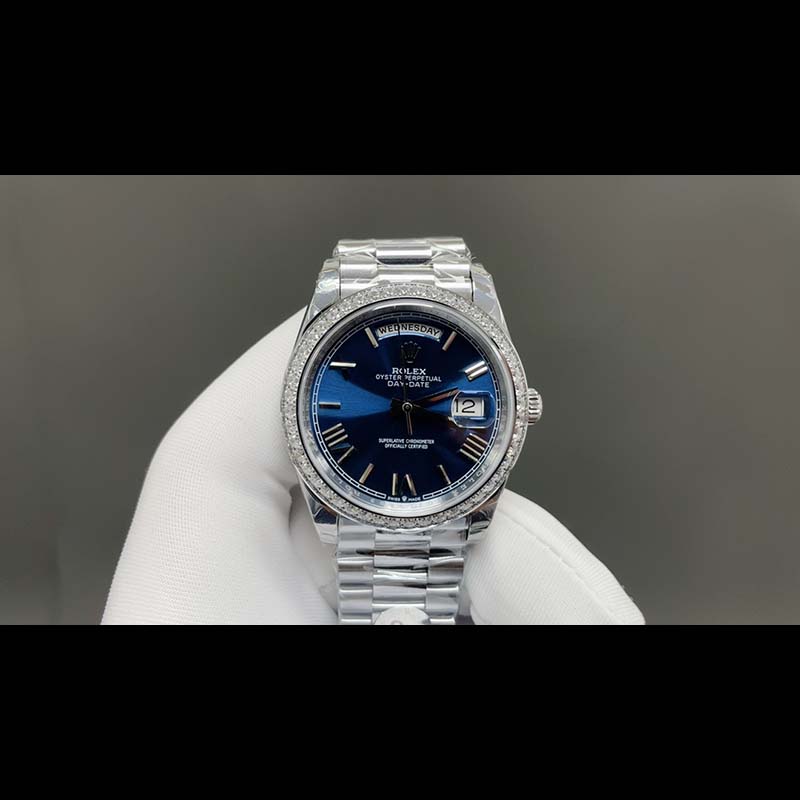 ROLEX Day-Date 2834 Movement Dual Calendar 40mm Mechanical Watches