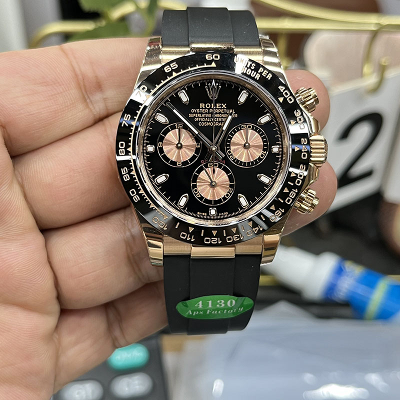 ROLEX Daytona 4130 Movement Chronograph 40mm Mechanical Watches