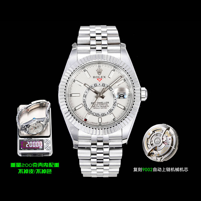 ROLEX Sky-Dweller 42mm 14.5mm Mechanical Watches