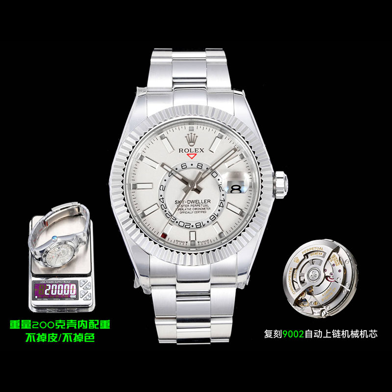 ROLEX Sky-Dweller 42mm 14.5mm Mechanical Watches