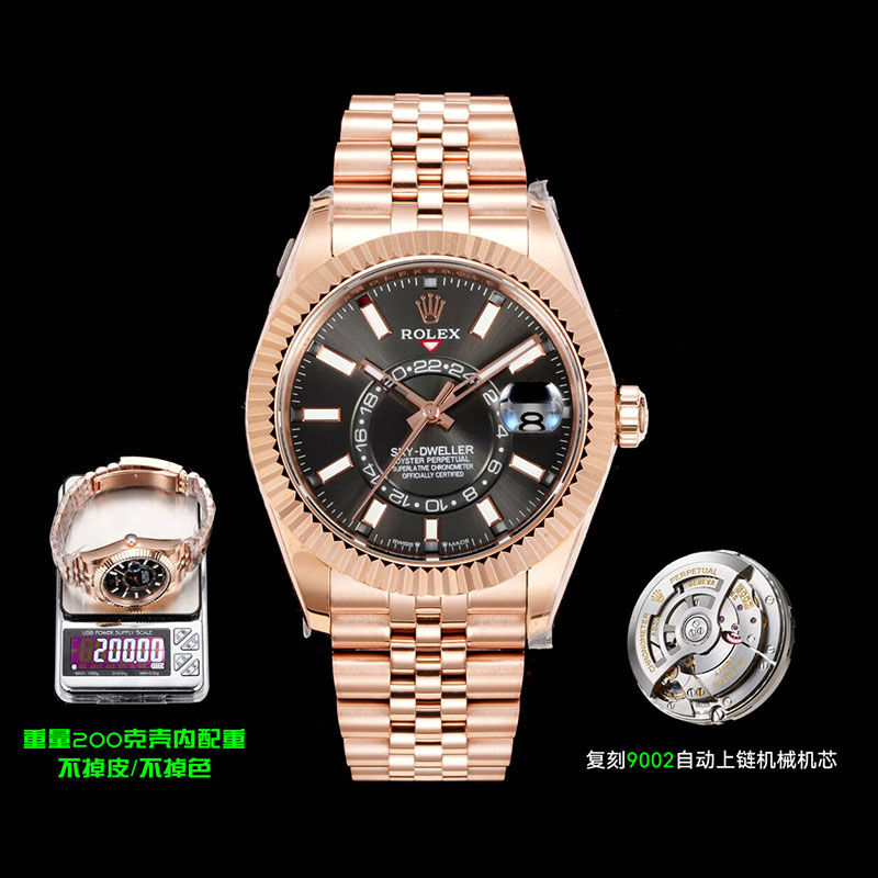 ROLEX Sky-Dweller 42mm 14.5mm Mechanical Watches