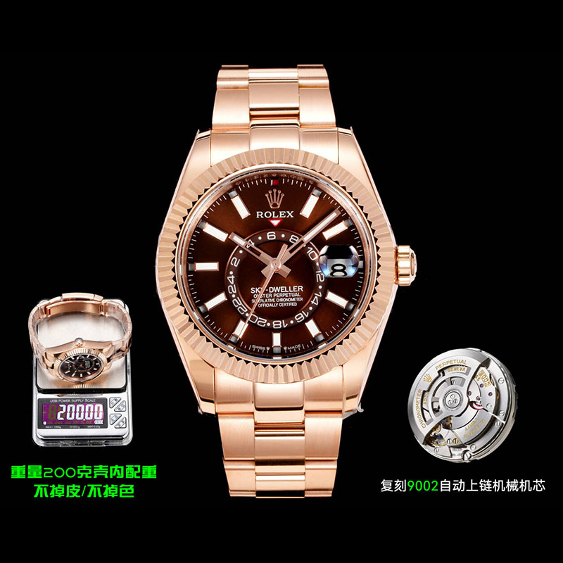 ROLEX Sky-Dweller 42mm 14.5mm Mechanical Watches