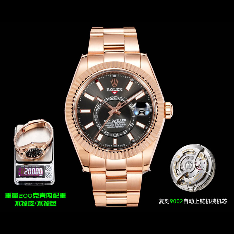 ROLEX Sky-Dweller 42mm 14.5mm Mechanical Watches