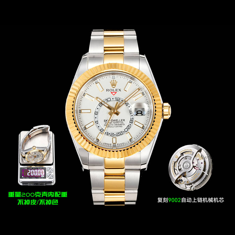 ROLEX Sky-Dweller 42mm 14.5mm Mechanical Watches