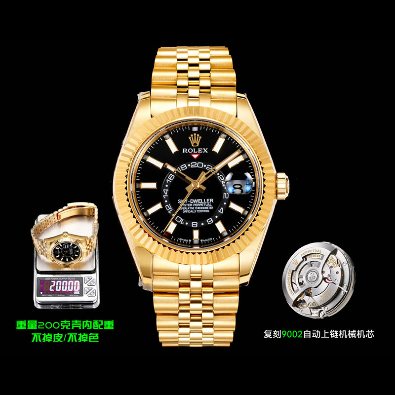 ROLEX Sky-Dweller 42mm 14.5mm Mechanical Watches