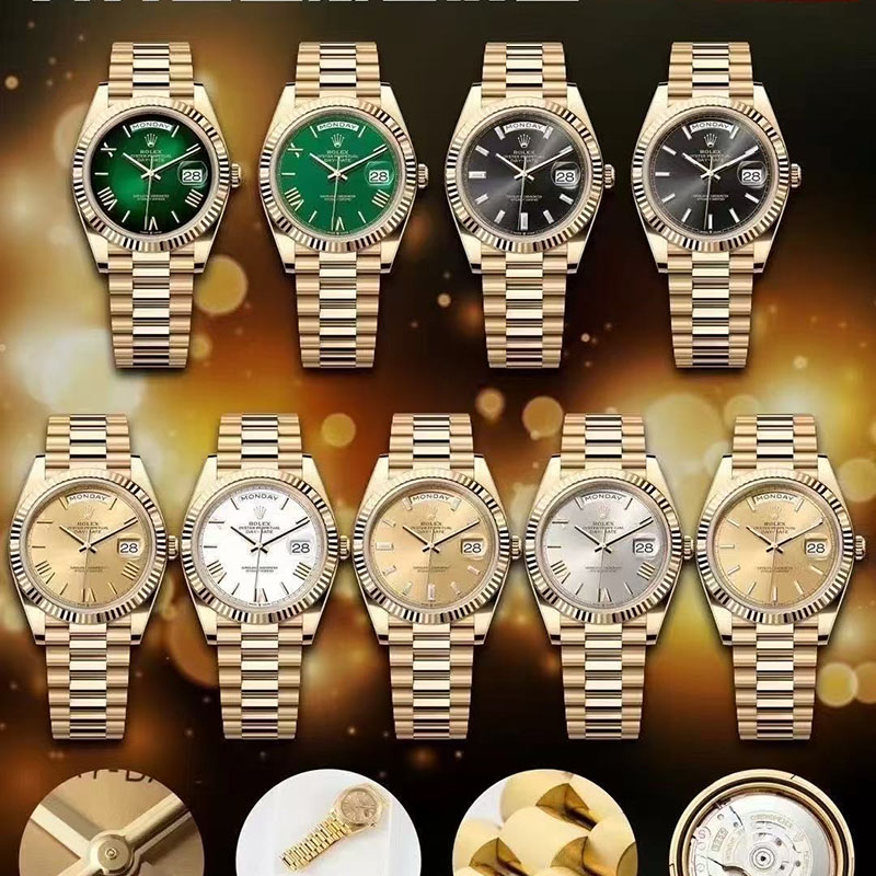 ROLEX Day-Date Dual Calendar 40mm Mechanical Watches