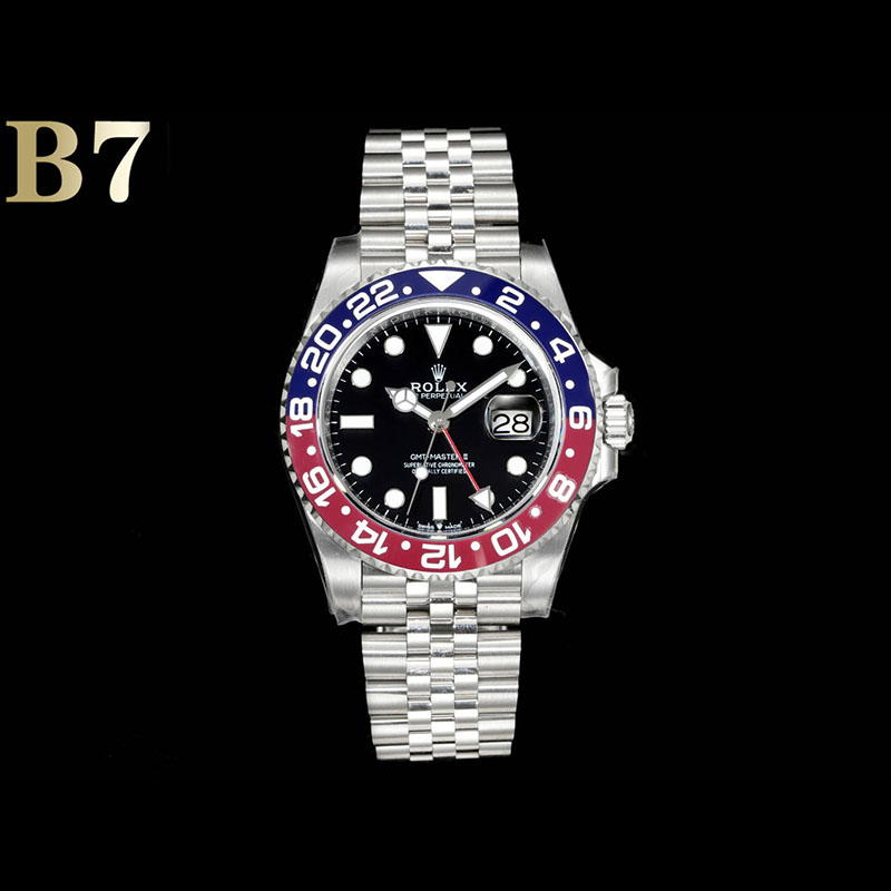 ROLEX GMT-Master II 904L Steel Sapphire Crystal Ceramic White Gold Luminous Mechanical Watches