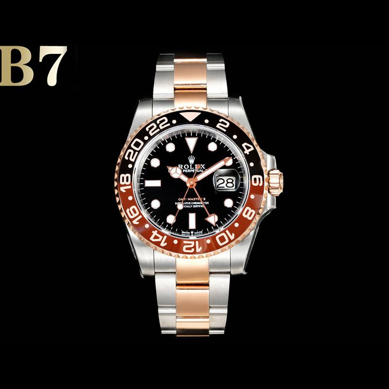 ROLEX GMT-Master II 904L Steel Sapphire Crystal Ceramic White Gold Luminous Mechanical Watches