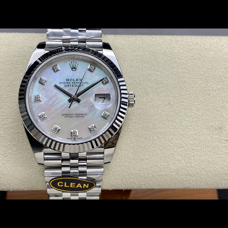 ROLEX Datejust 3235 Movement Cubic Zirconia 41mm Mechanical Watches