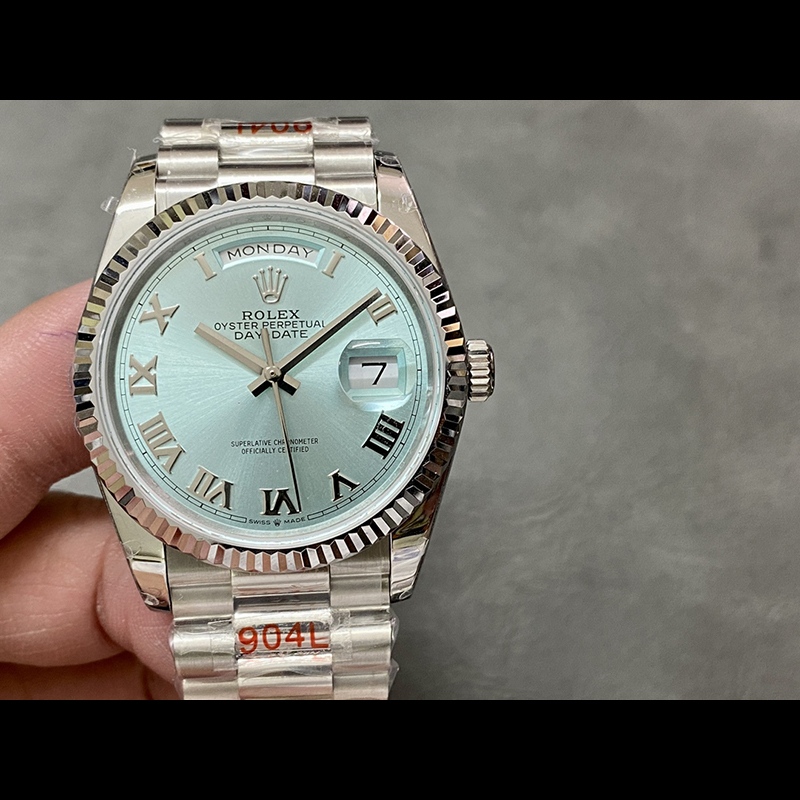 ROLEX Day-Date 3255 Movement 904L Stainless Steel 36mm Mechanical Watches