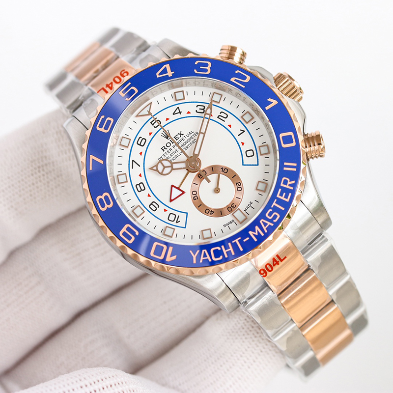 ROLEX Yacht-Master ETA7750 316L Stainless Steel Waterproof Automatic Mechanical Mechanical Watches