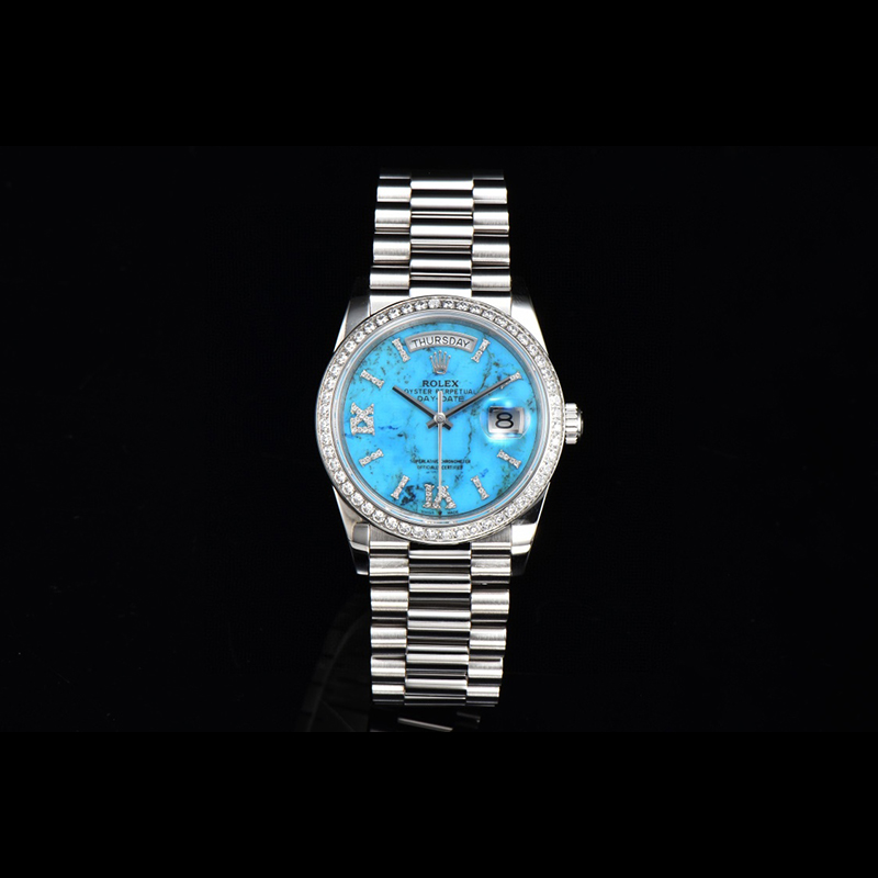 ROLEX Day-Date Sapphire Crystal 12mm 36mm Mechanical Watches