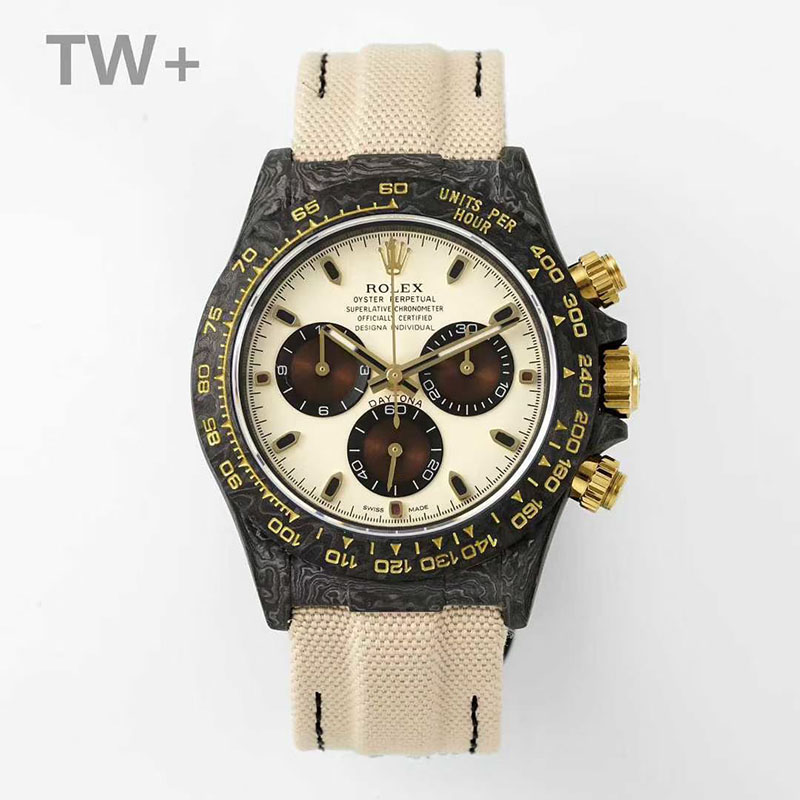 ROLEX Daytona Carbon Fiber Luminous Mechanical Watches