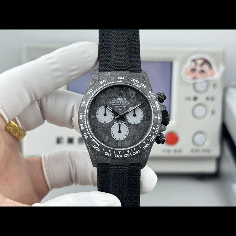ROLEX Daytona Carbon Fiber Luminous Mechanical Watches
