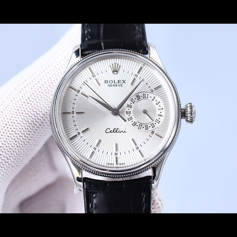 ROLEX Cellini Rose Gold Moon Phase Mechanical Watches