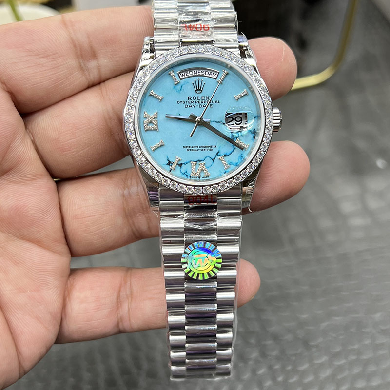 ROLEX Automatic Movement Dual Date 36mm Mechanical Watches