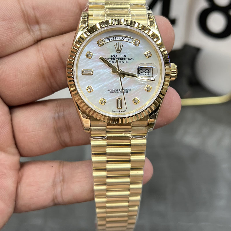 ROLEX Automatic Movement Dual Date 36mm Mechanical Watches