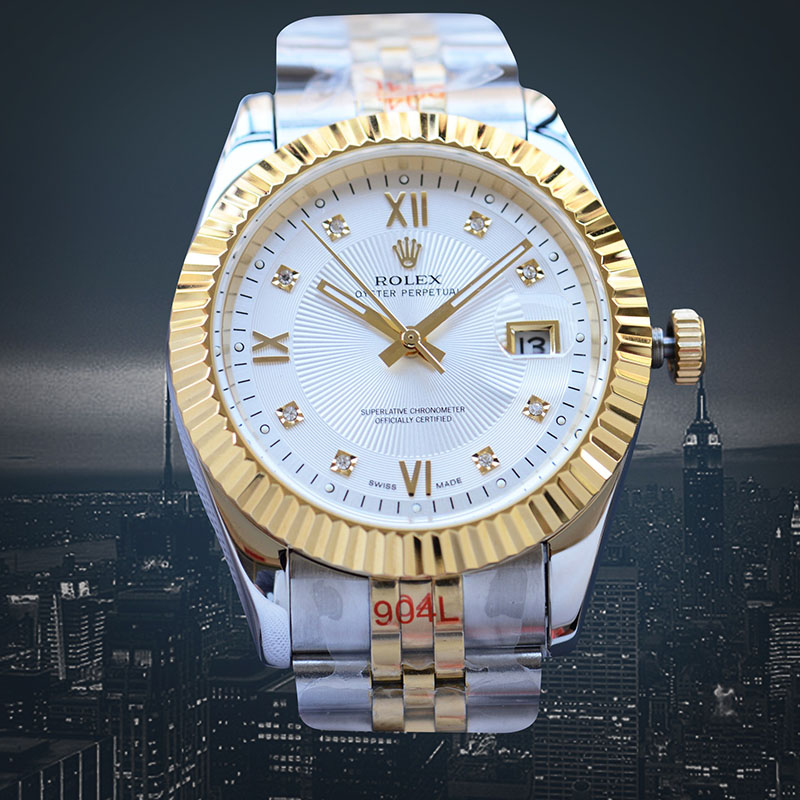 ROLEX Datejust Men's Sapphire Crystal Stainless Steel Automatic Mechanical Movement 41mm Mechanical Watches