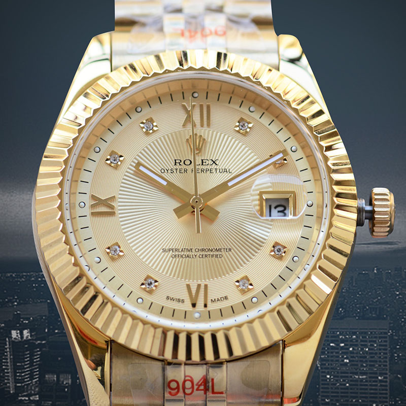 ROLEX Datejust Men's Sapphire Crystal Stainless Steel Automatic Mechanical Movement 41mm Mechanical Watches