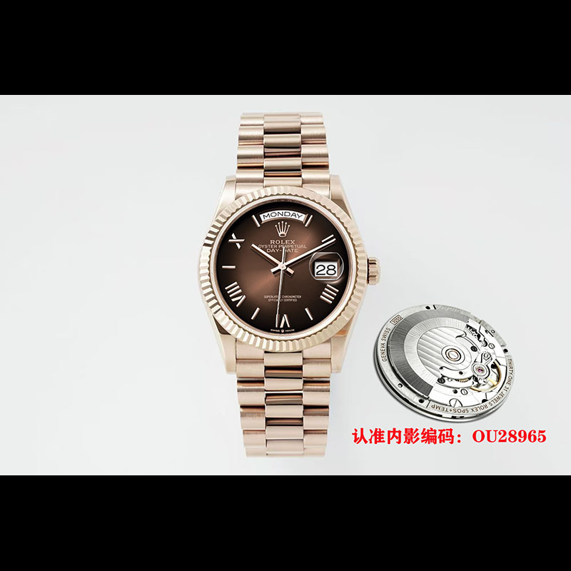 ROLEX Day-Date 2836 Movement 904L Automatic Mechanical Movement 36mm Mechanical Watches