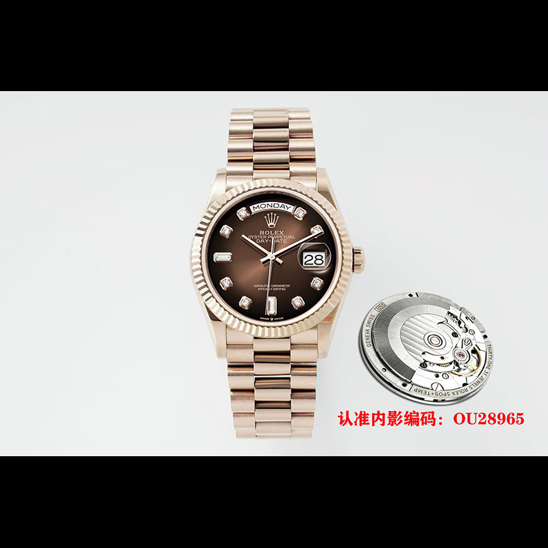 ROLEX Day-Date 2836 Movement 904L Automatic Mechanical Movement 36mm Mechanical Watches