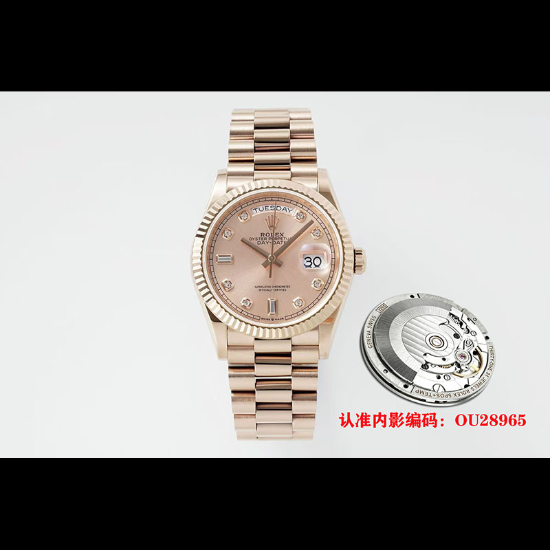 ROLEX Day-Date 2836 Movement 904L Automatic Mechanical Movement 36mm Mechanical Watches