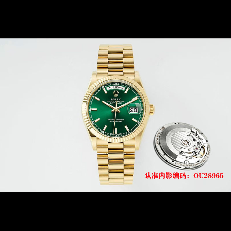 ROLEX Day-Date 2836 Movement 904L Automatic Mechanical Movement 36mm Mechanical Watches