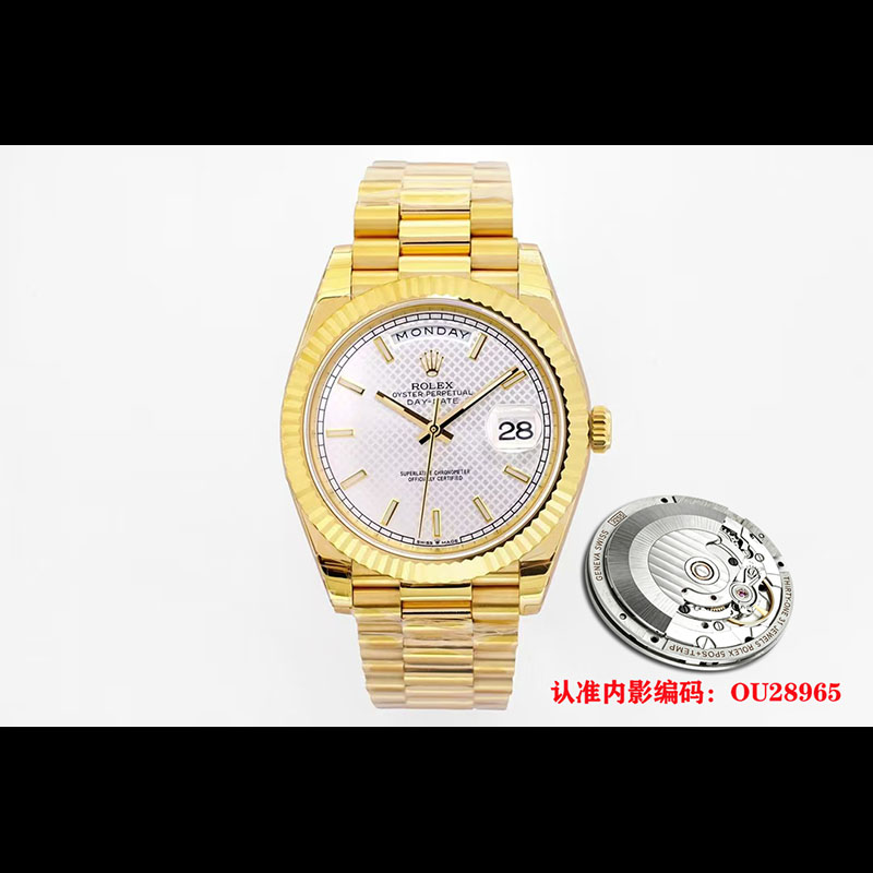 ROLEX Day-Date 2836 Movement 904L Automatic Mechanical Movement 36mm Mechanical Watches